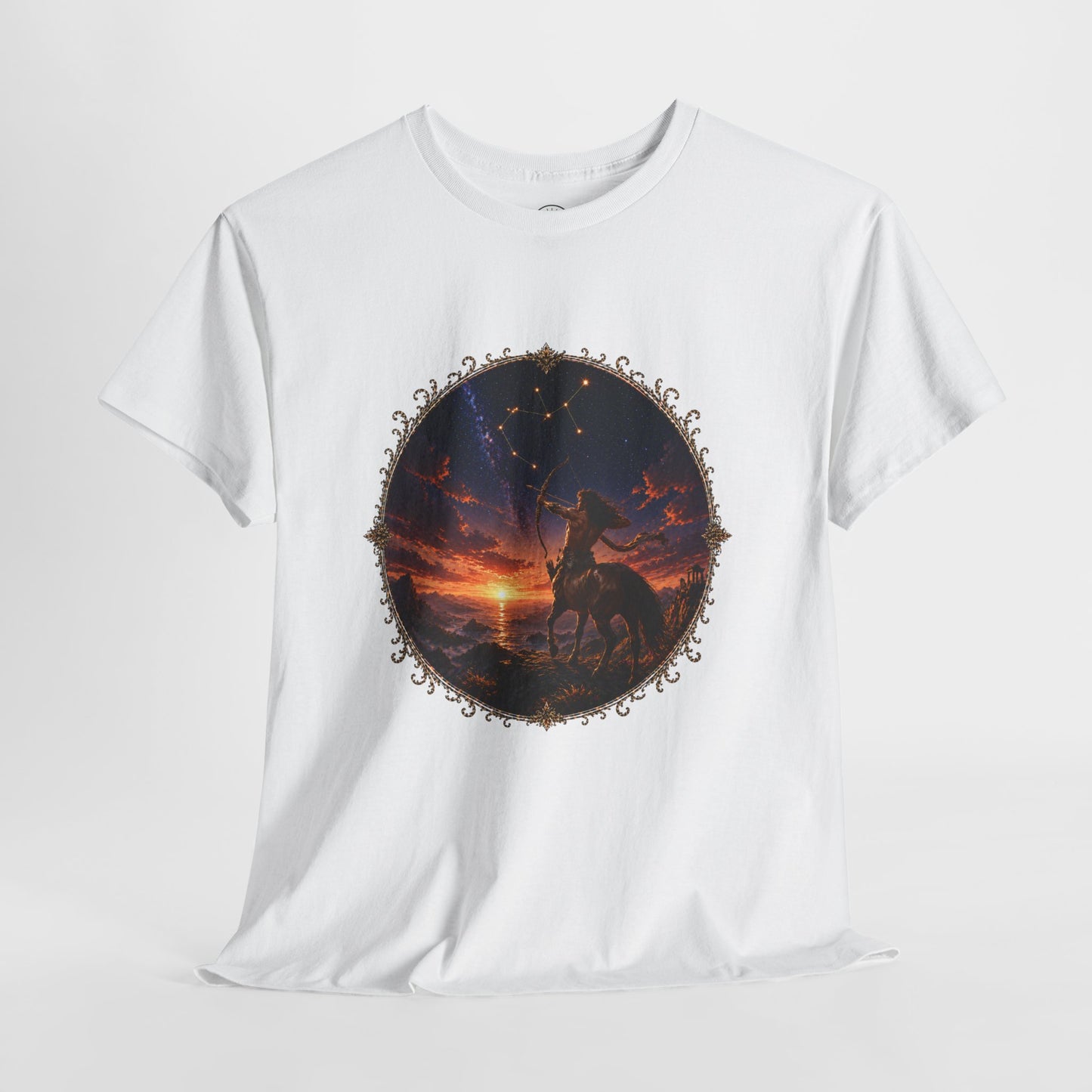 Sagittarius Zodiac T-Shirt – Archer Adventure Design | Free Spirit Astrology Tee