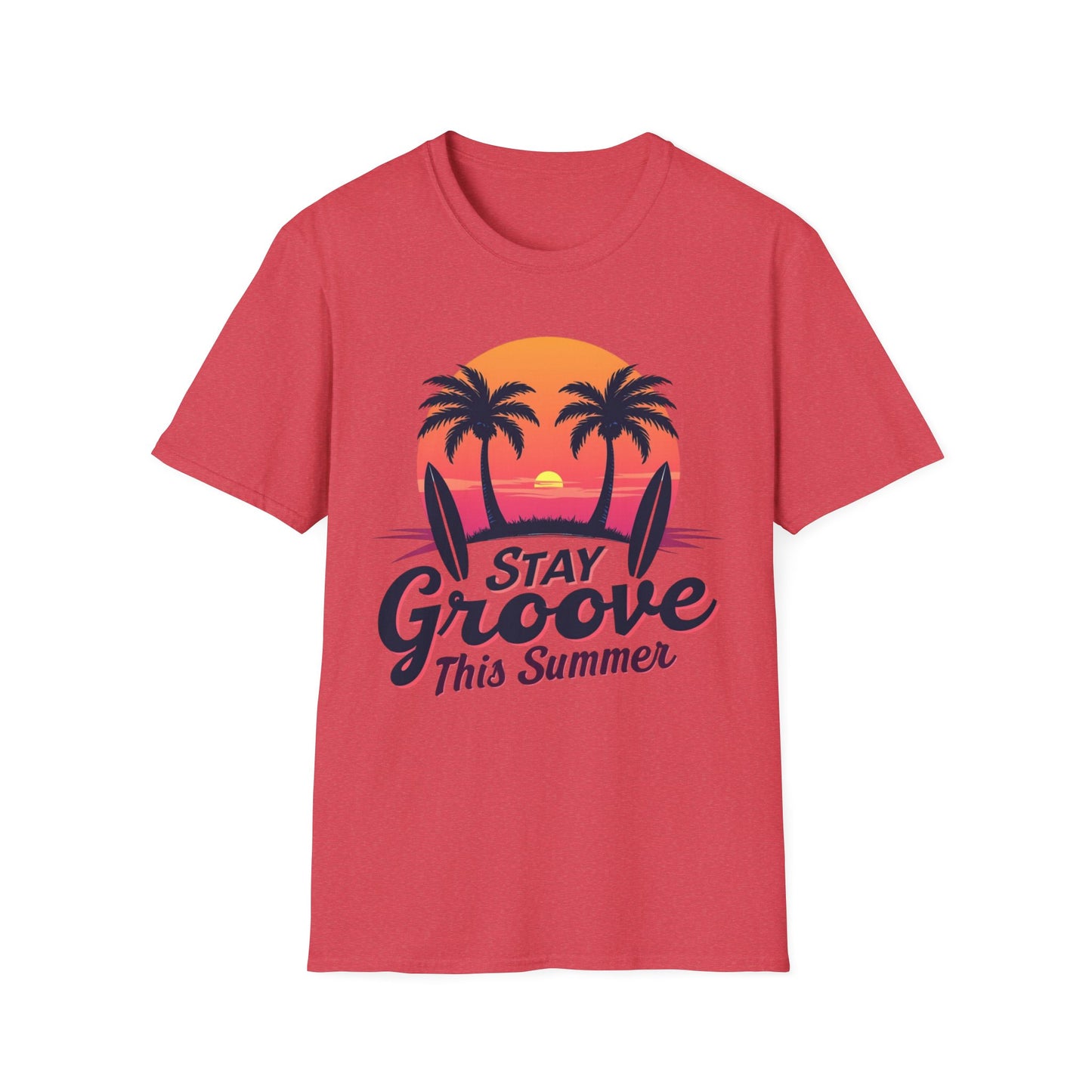 Stay Groovy Summer T-Shirt – Retro Vibe Graphic Tee