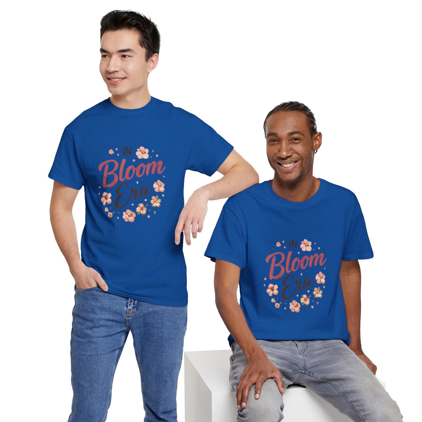 In Bloom Era T-Shirt –Bloom Minimalist Floral Aesthetic Tee, Cute Feminine Graphic Shirt