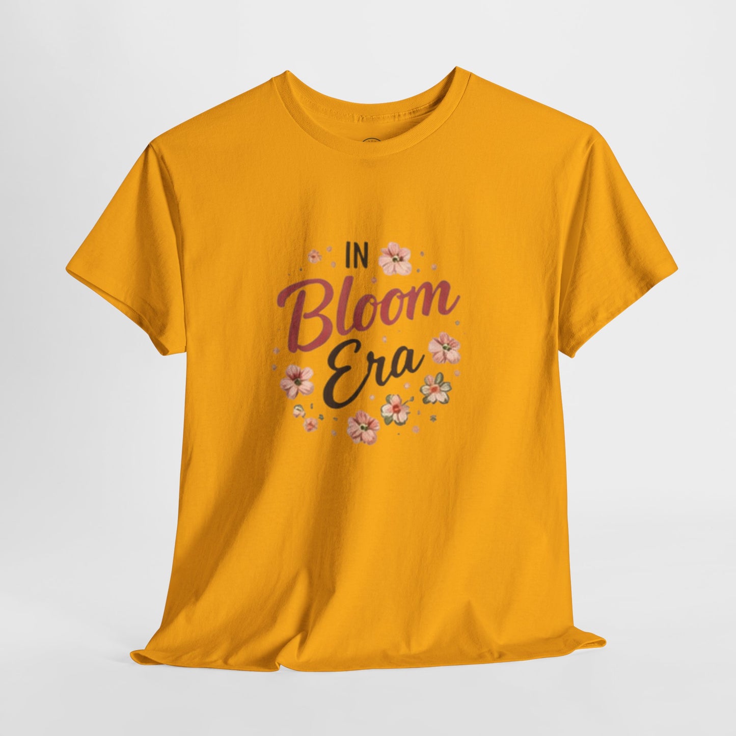 In Bloom Era T-Shirt –Bloom Minimalist Floral Aesthetic Tee, Cute Feminine Graphic Shirt