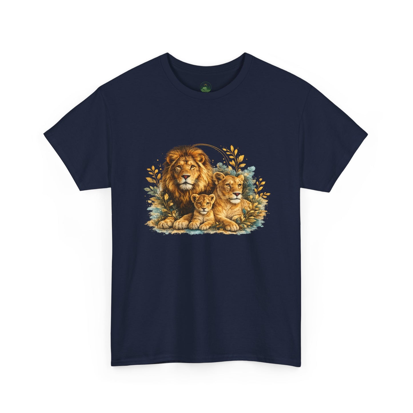 Lion Family T-Shirt – Majestic Wildlife Nature Design | Lion Pride Graphic Tee
