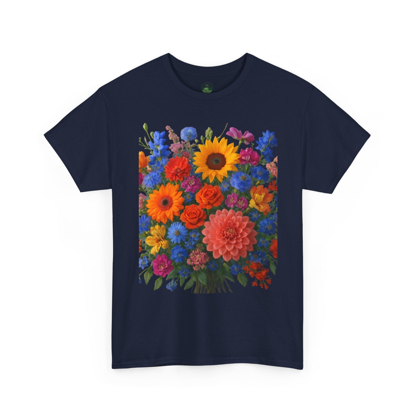 Garden Bouquet Flower T-Shirt – Summer Floral Aesthetic Tee