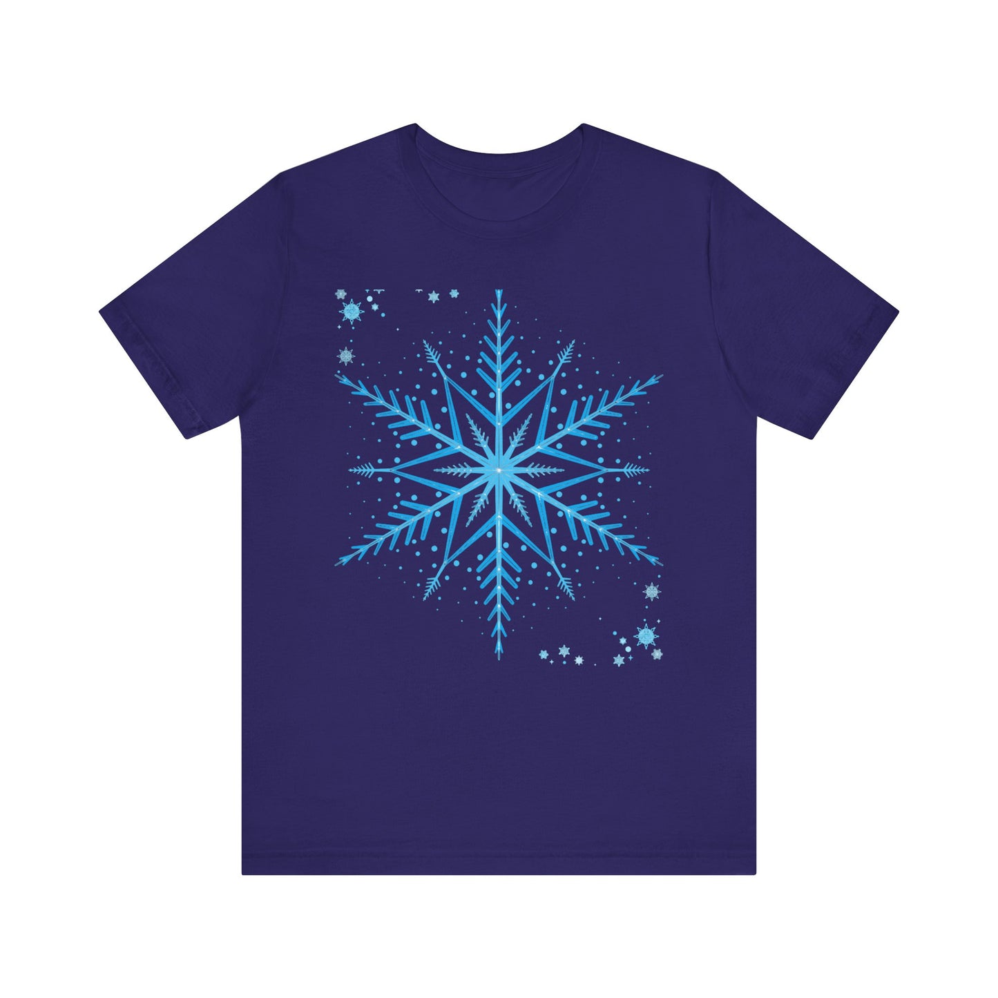 Snowflake T-Shirt – Winter Minimalist Aesthetic Tee