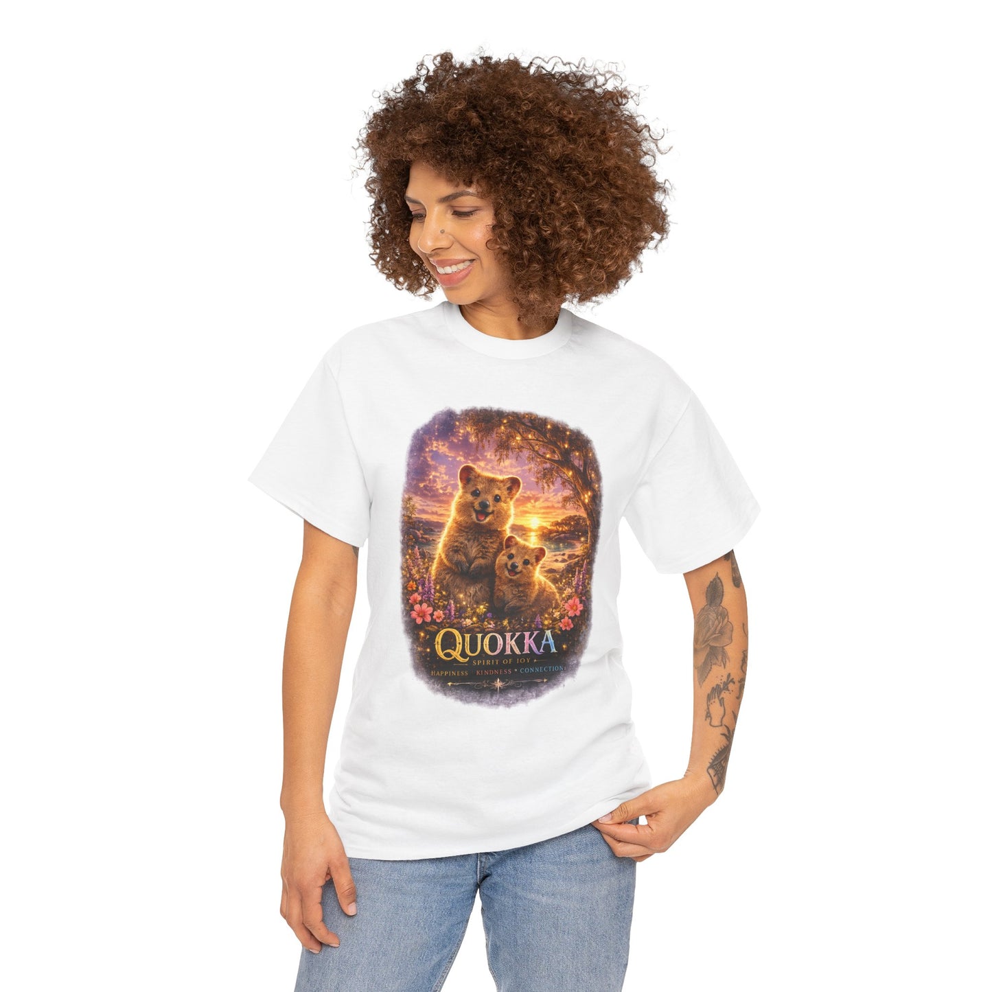 Quokka T-Shirt – Cute Cosmic Wildlife Design | Happy Nature Animal Graphic Tee