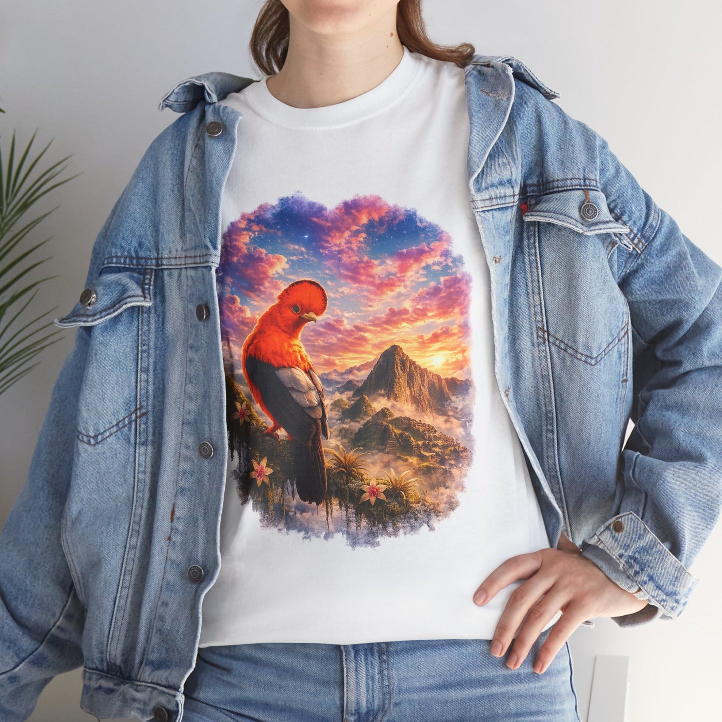 Spirit of the Andes – Machu Picchu Bird T-Shirt | Nature Graphic Tee