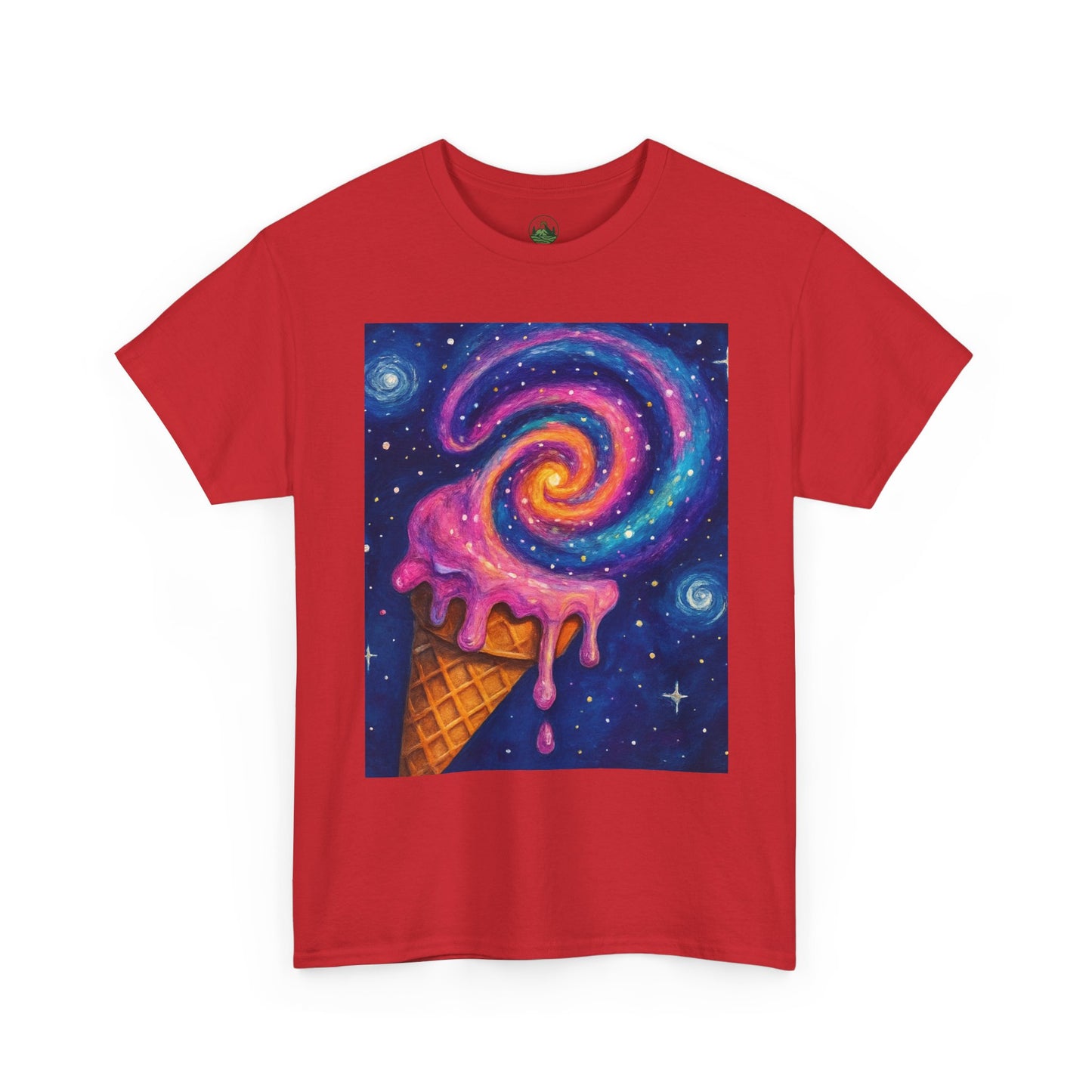 Ice Cream Galaxy T-Shirt – Fun Cosmic Aesthetic Tee