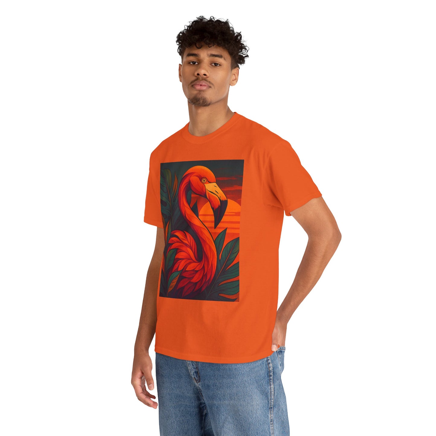 Tropical Animal Fusion T-Shirt – Exotic Nature Graphic Tee