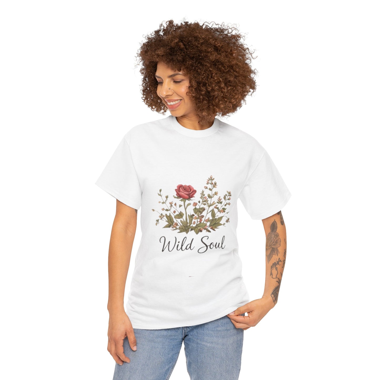 Wild Soul Nature T- Shirt  - Minimalist Boho Aesthetic Tee