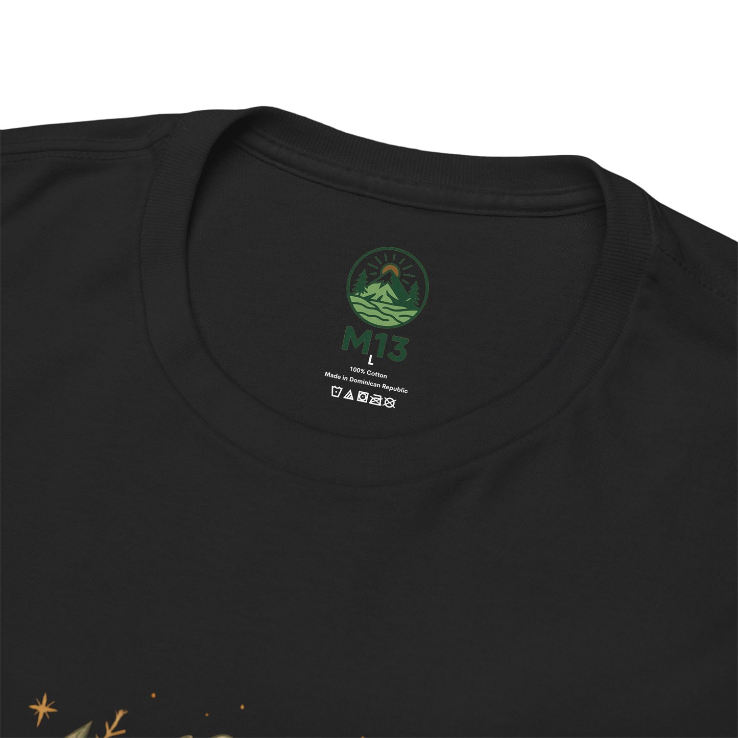 Floral Crescent Moon T-Shirt – Boho Nature Aesthetic Tee