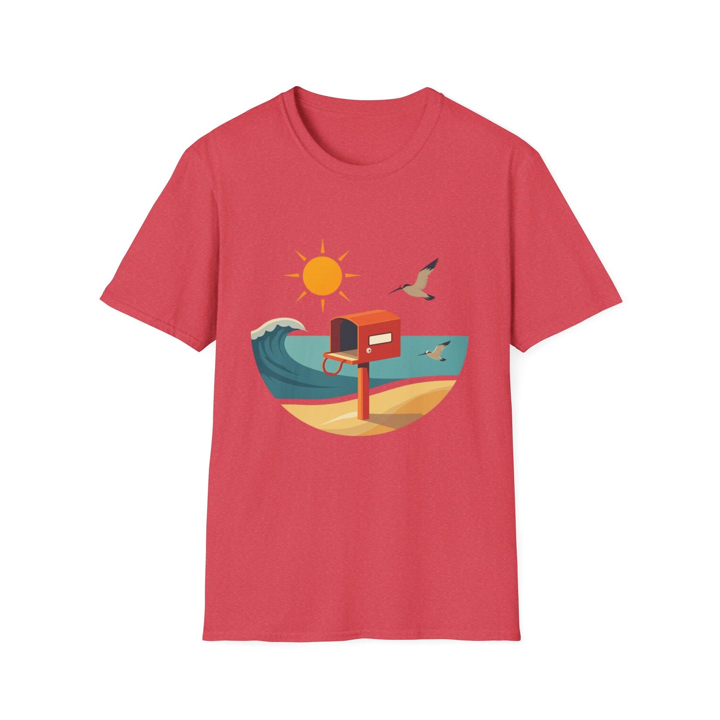 Summer Vibes T-Shirt – Minimalist Beach Aesthetic Tee