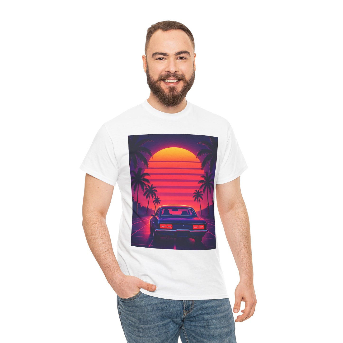 Retro Summer Road Trip T-Shirt – Vintage Travel Aesthetic Tee