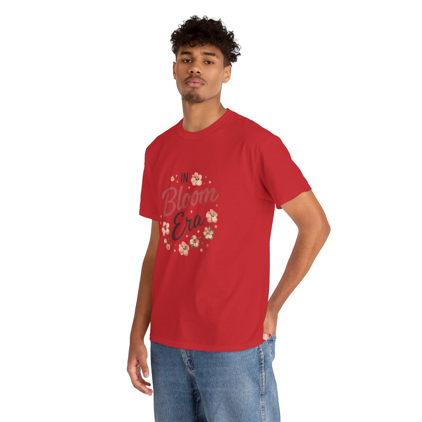 In Bloom Era T-Shirt –Bloom Minimalist Floral Aesthetic Tee, Cute Feminine Graphic Shirt