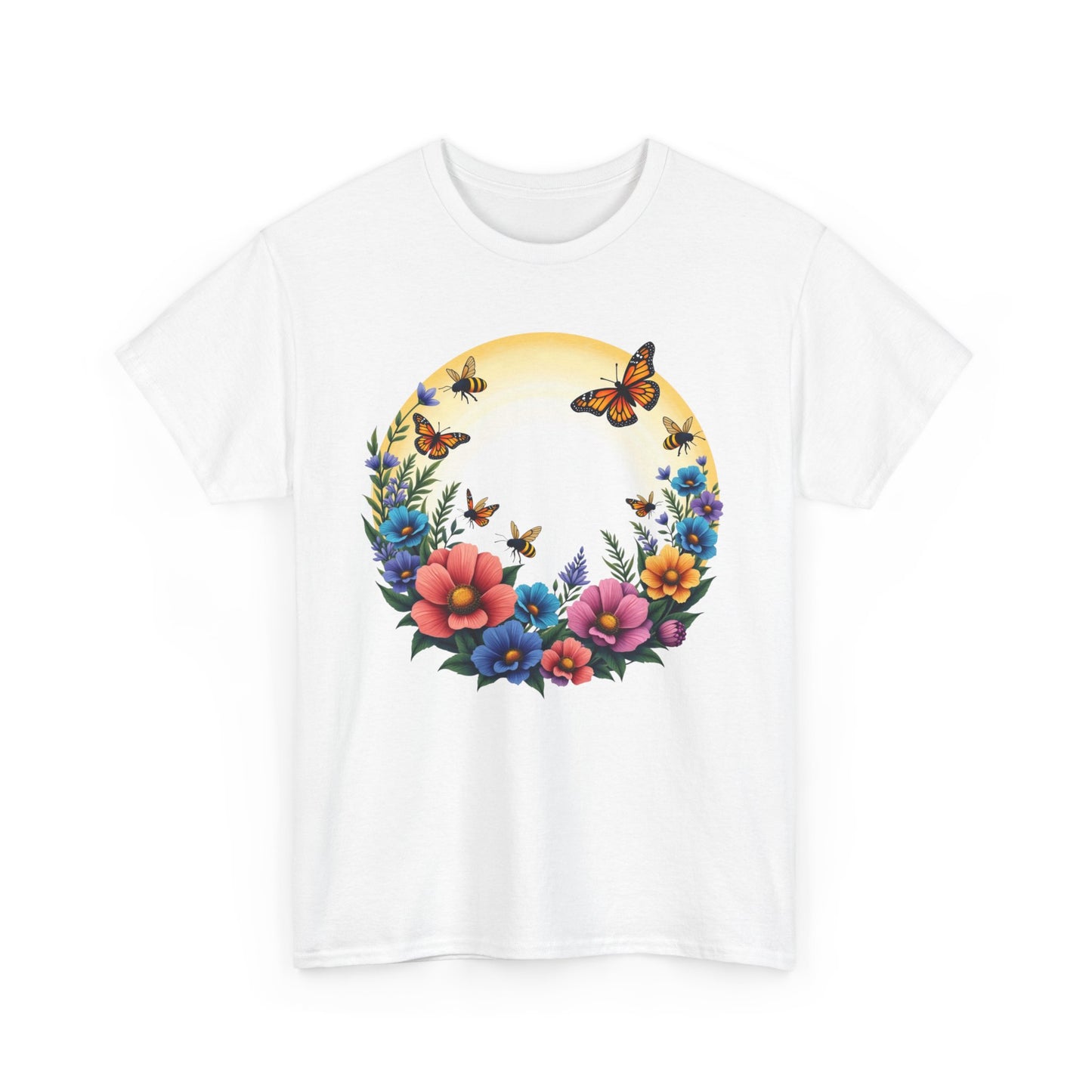 Nature Harmony T-Shirt – Minimalist Calm Aesthetic Tee