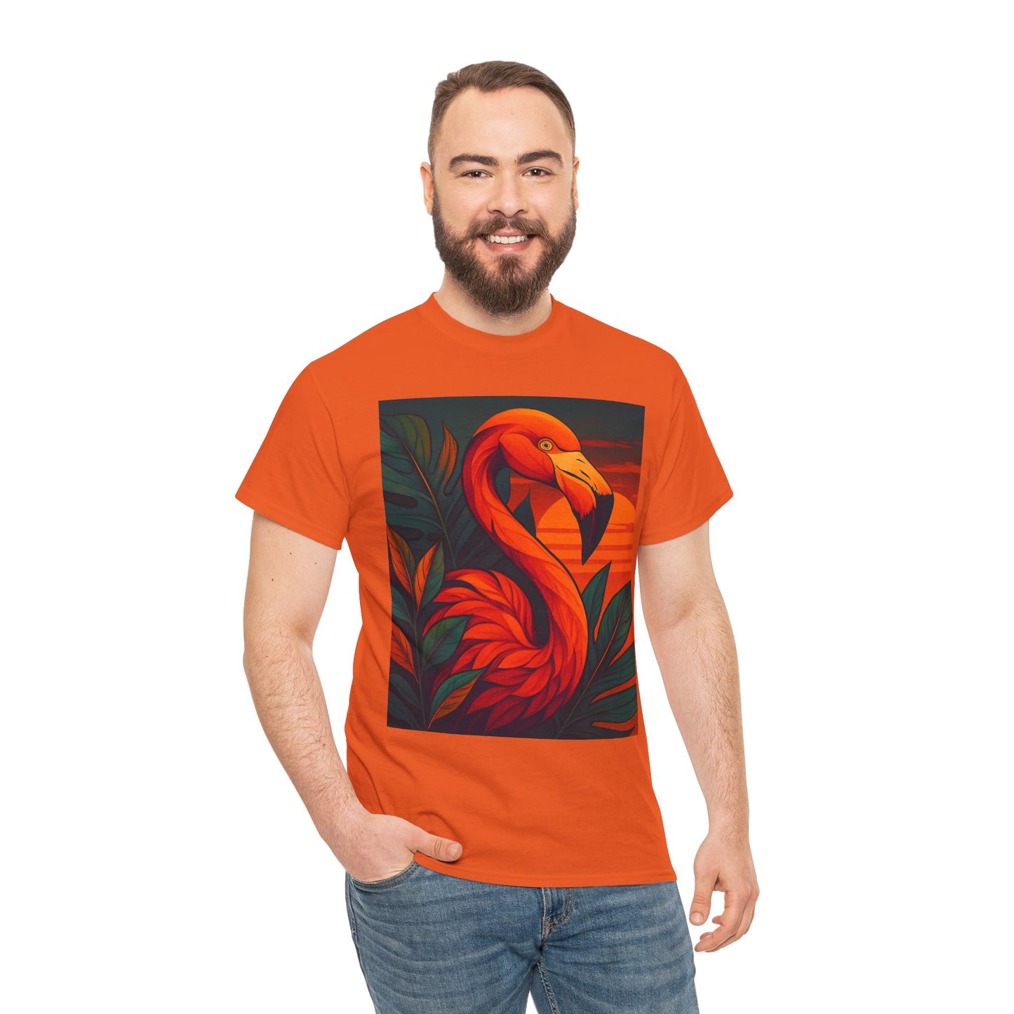 Tropical Animal Fusion T-Shirt – Exotic Nature Graphic Tee