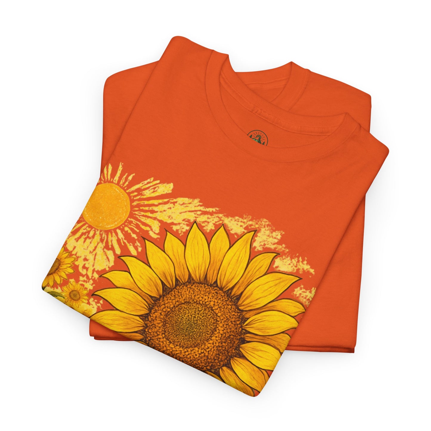 Sunflower Sunshine T-Shirt – Bright Floral Aesthetic Tee