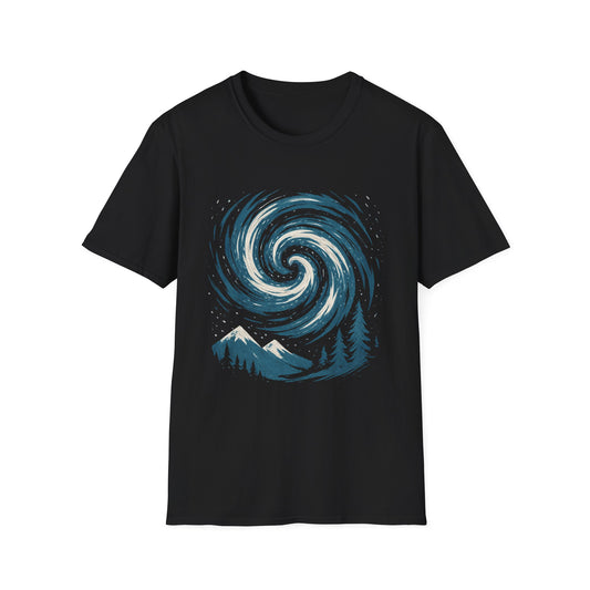 Snow Storm T-Shirt – Winter Nature Aesthetic Tee