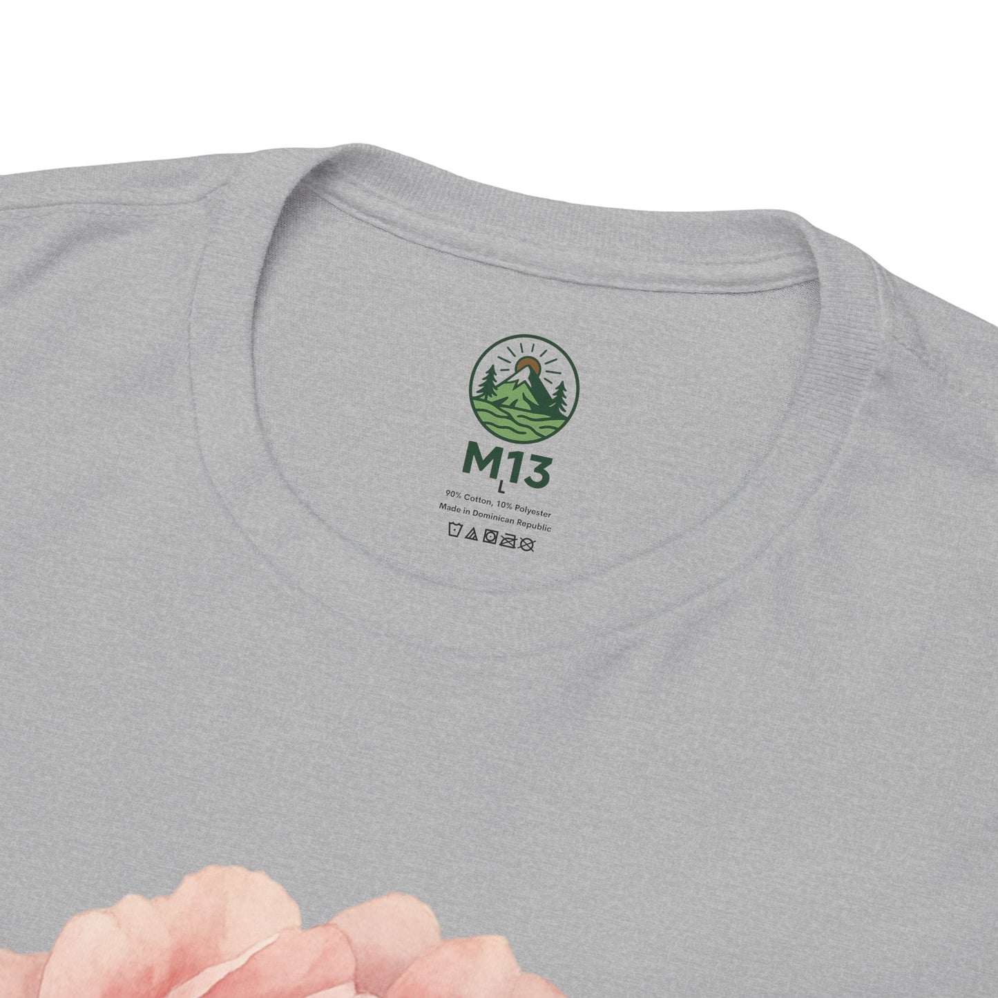 Peony Flower T-Shirt – Soft Floral Aesthetic Tee