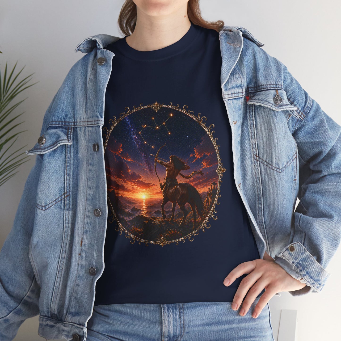 Sagittarius Zodiac T-Shirt – Archer Adventure Design | Free Spirit Astrology Tee