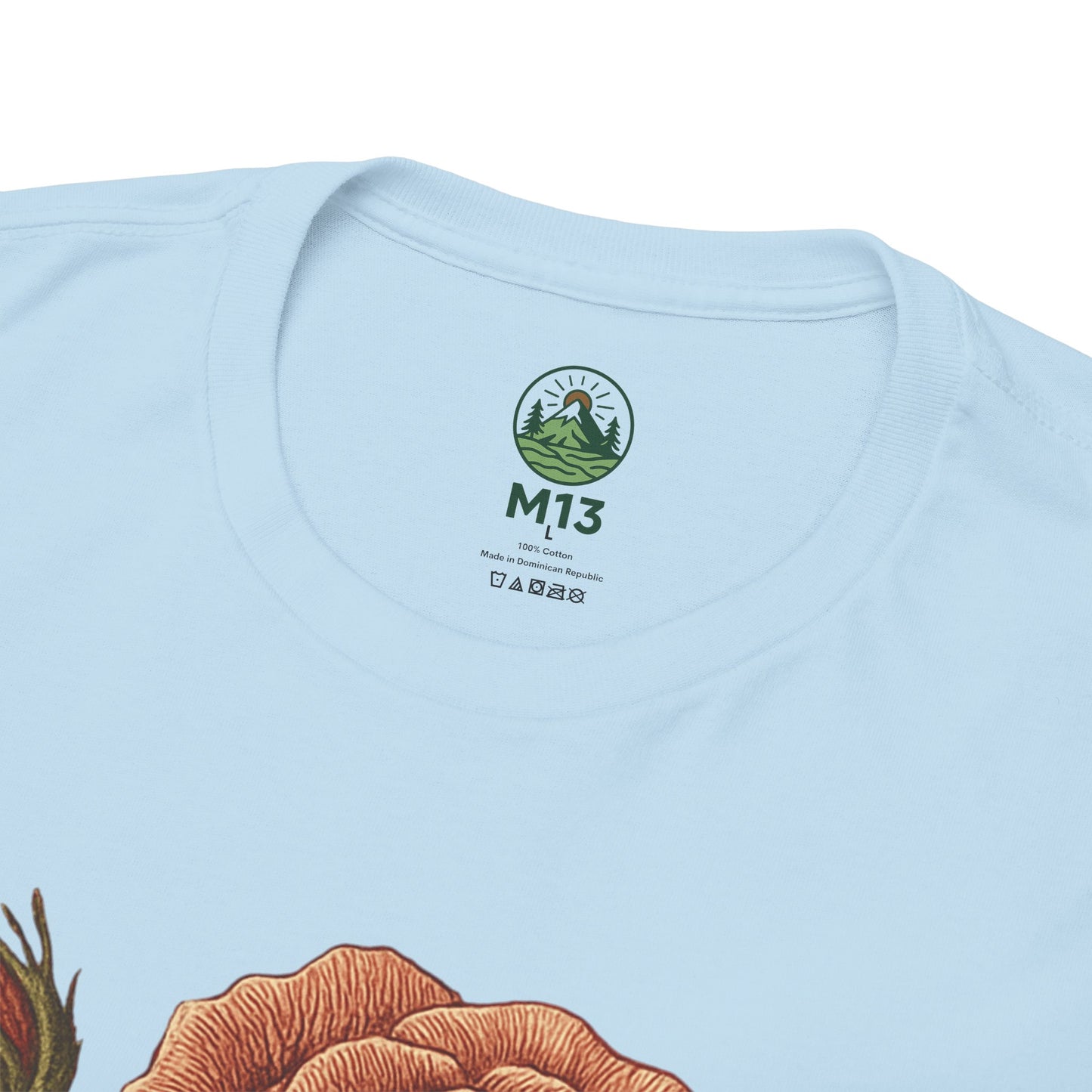 Vintage Botanical Rose T-Shirt – Minimalist Floral Aesthetic Tee