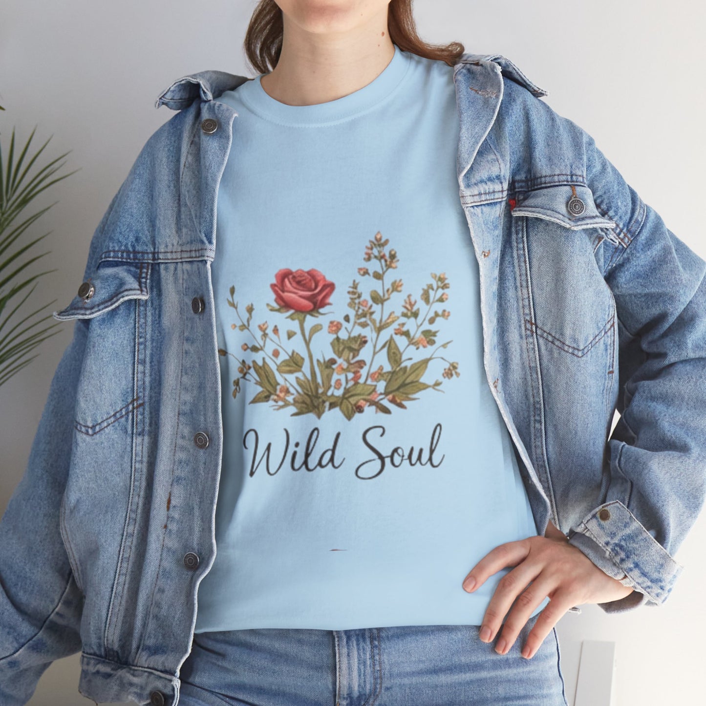 Wild Soul Nature T- Shirt  - Minimalist Boho Aesthetic Tee