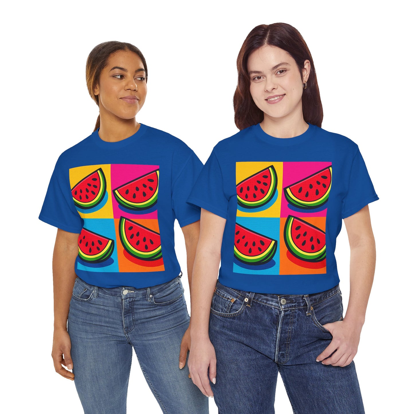 Watermelon Pop Art T-Shirt – Fun Summer Graphic Tee