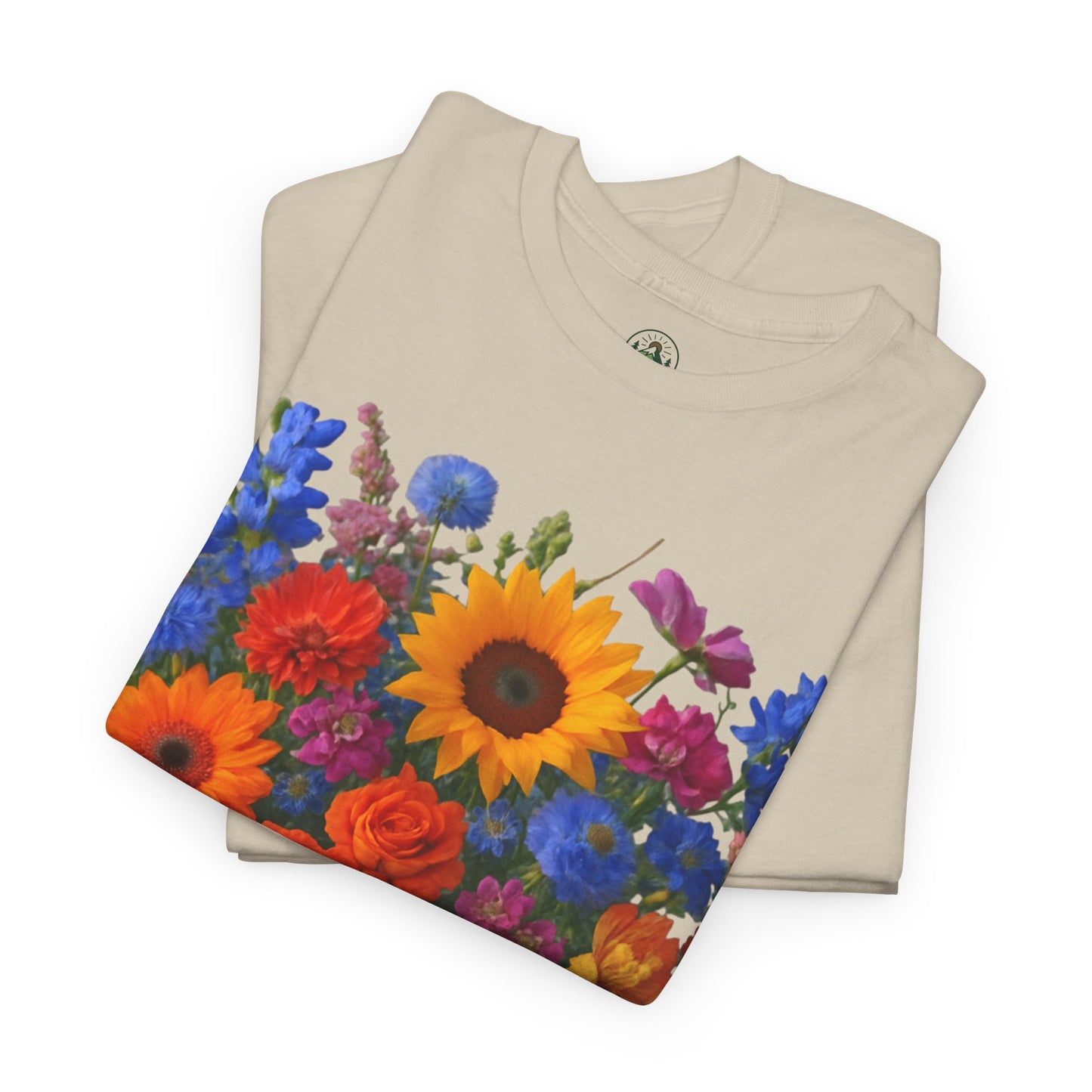 Garden Bouquet Flower T-Shirt – Summer Floral Aesthetic Tee
