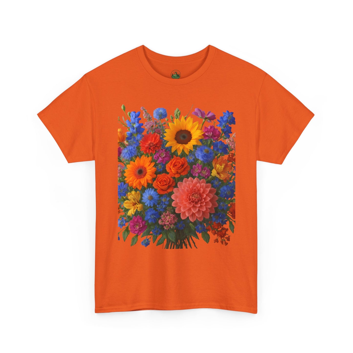 Garden Bouquet Flower T-Shirt – Summer Floral Aesthetic Tee