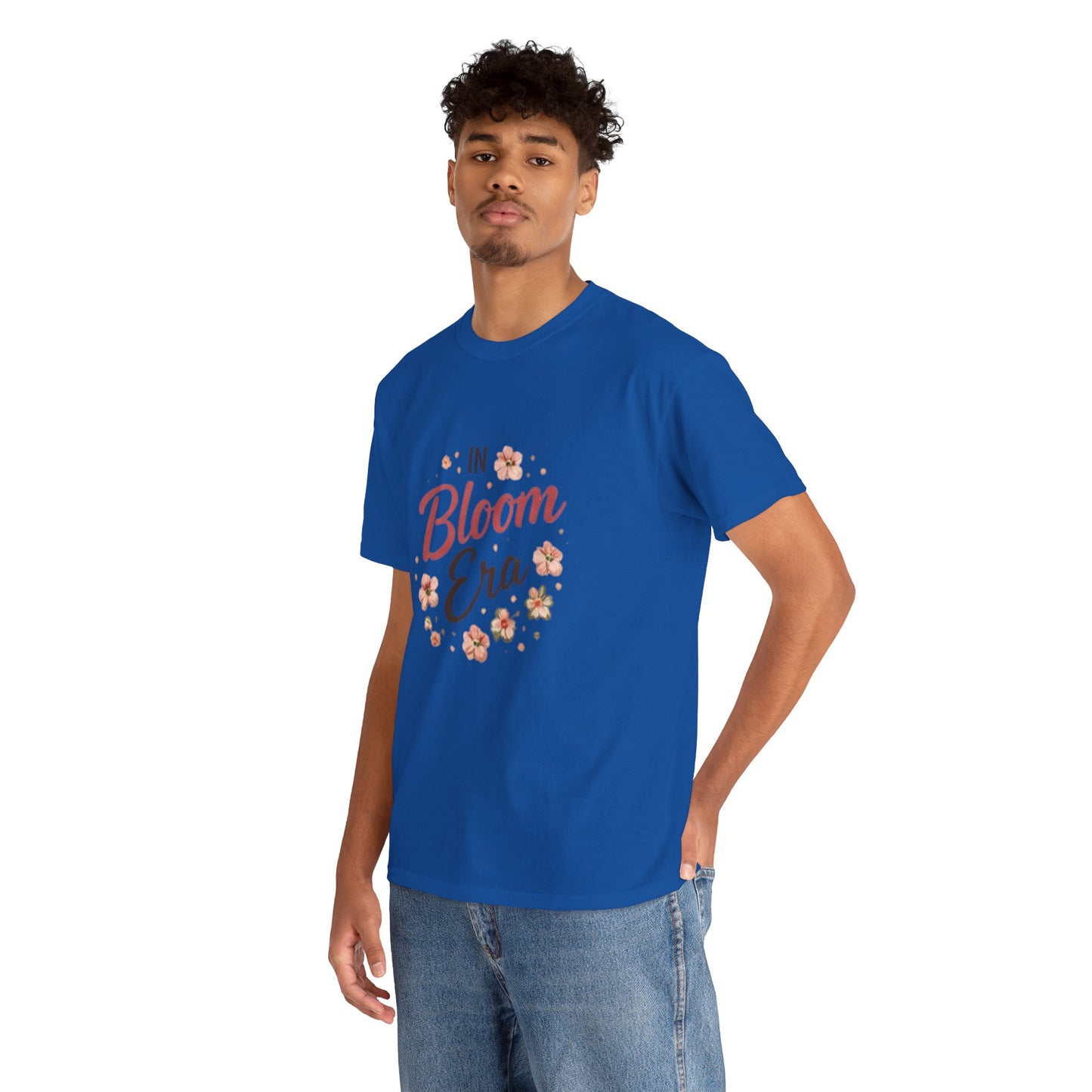 In Bloom Era T-Shirt –Bloom Minimalist Floral Aesthetic Tee, Cute Feminine Graphic Shirt