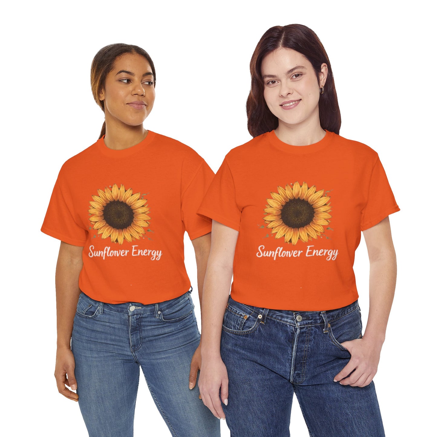 Sunflower Energy T- Shirt - Minimalist Nature Aesthetic Tee, Positive Vibes Graphic Shirt