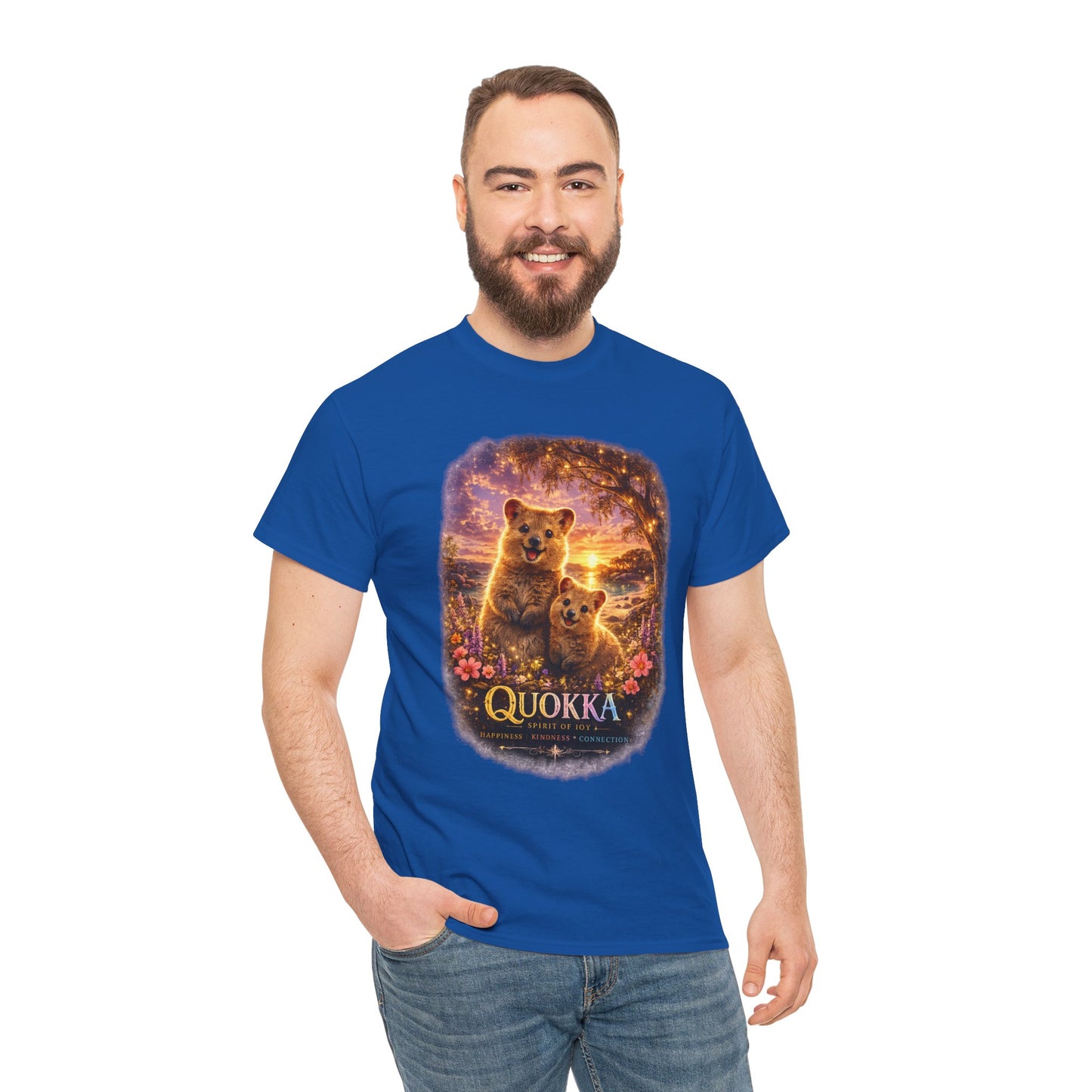 Quokka T-Shirt – Cute Cosmic Wildlife Design | Happy Nature Animal Graphic Tee