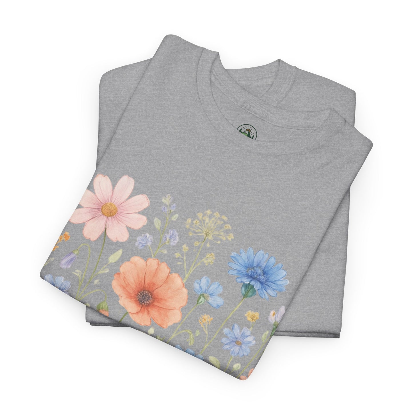Wildflower Meadow T-Shirt – Nature Floral Aesthetic Tee