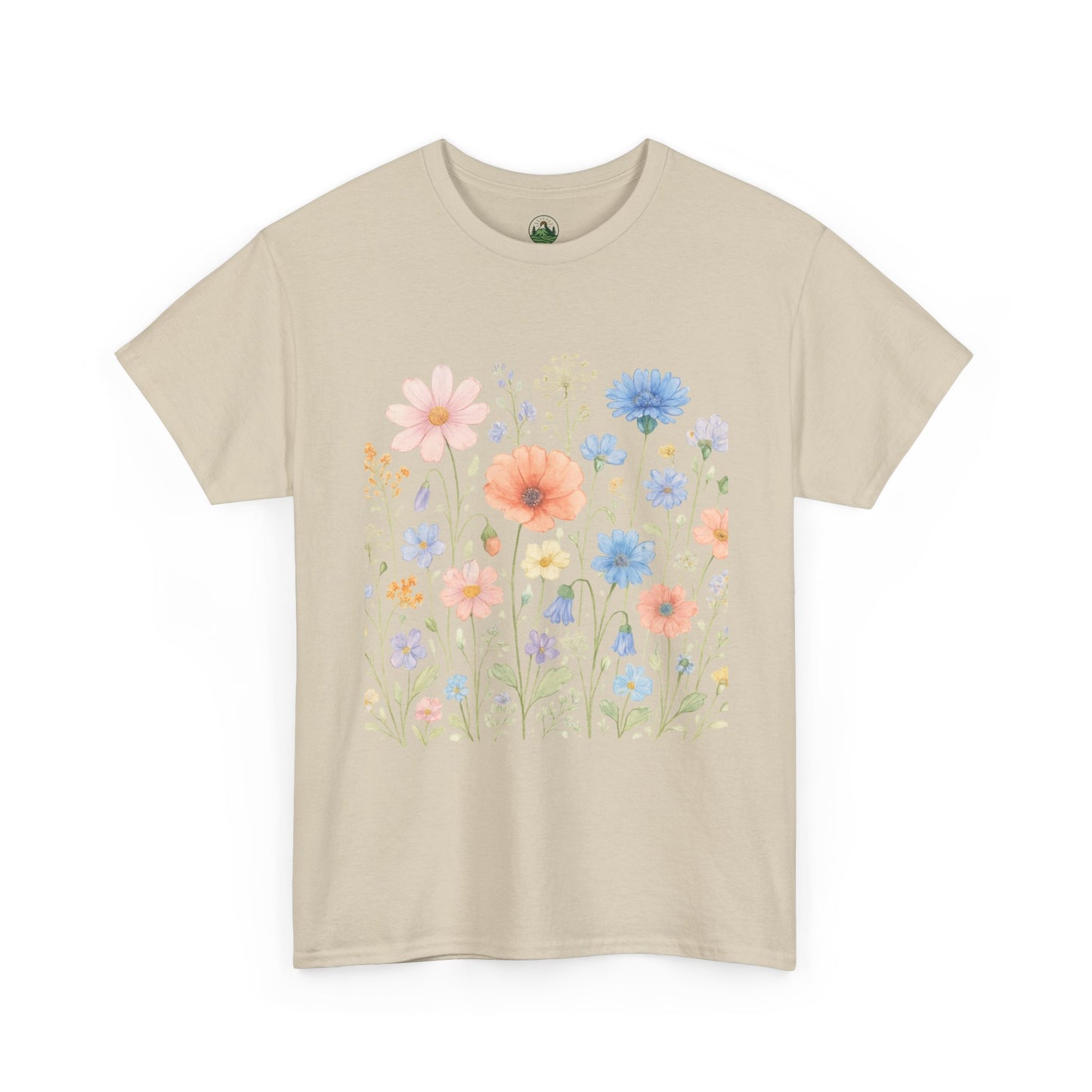 Wildflower Meadow T-Shirt – Nature Floral Aesthetic Tee
