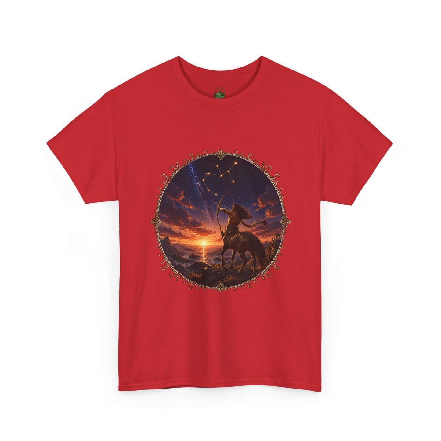 Sagittarius Zodiac T-Shirt – Archer Adventure Design | Free Spirit Astrology Tee